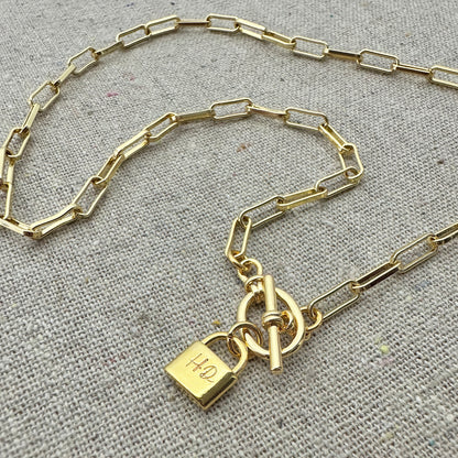 Sentinel Padlock Necklace