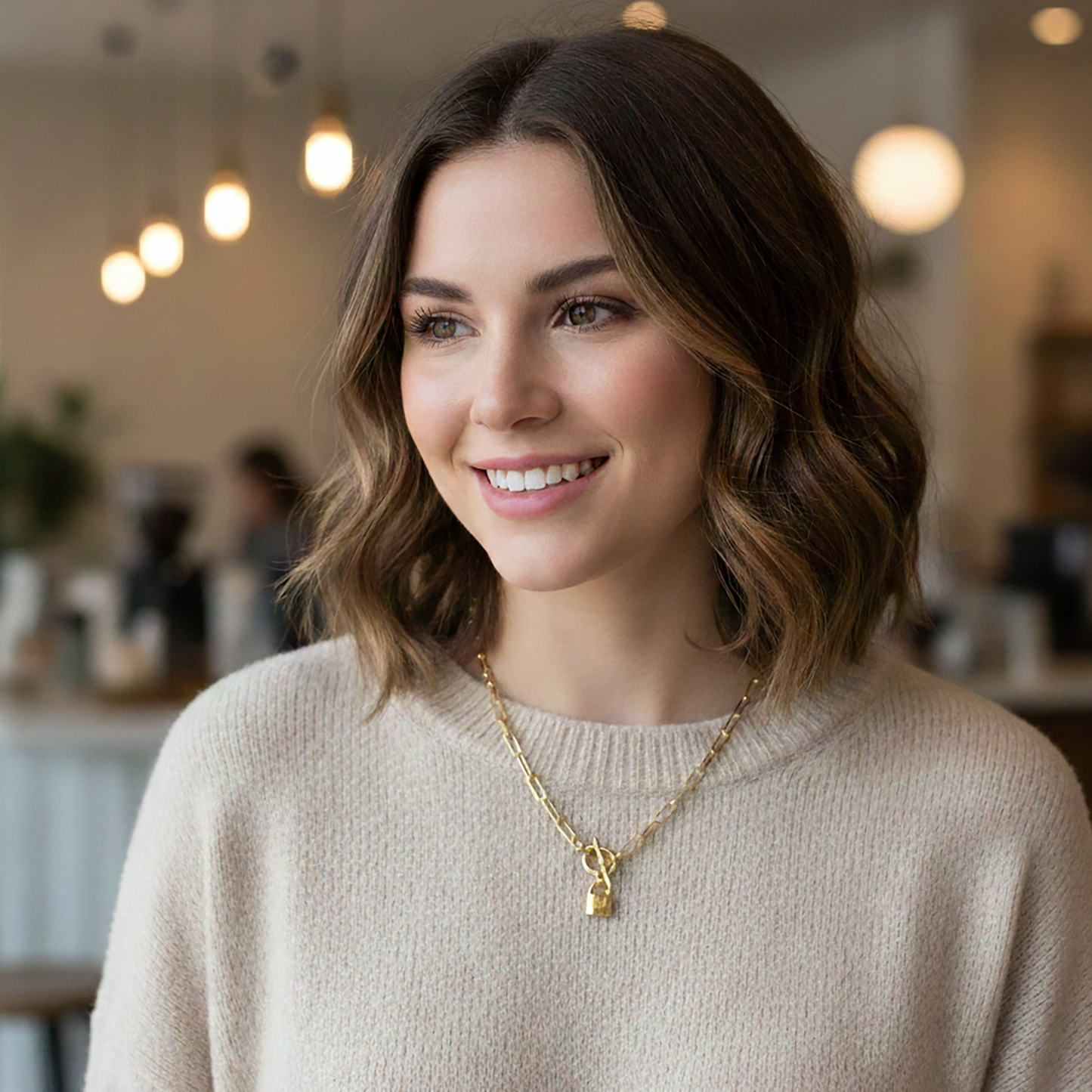 Sentinel Padlock Necklace