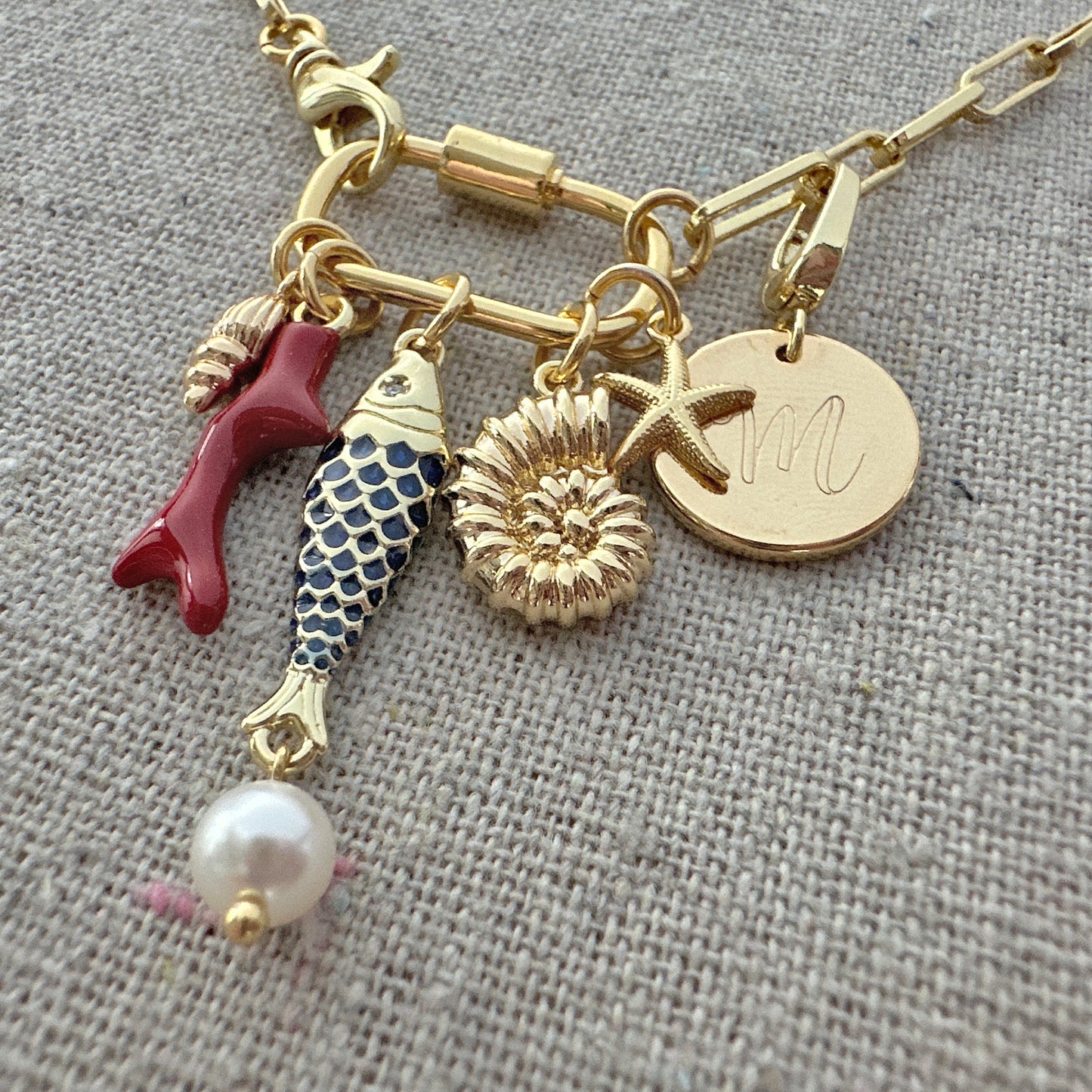 Shore Things Charm Necklace