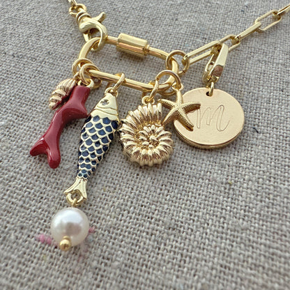 Shore Things Charm Necklace