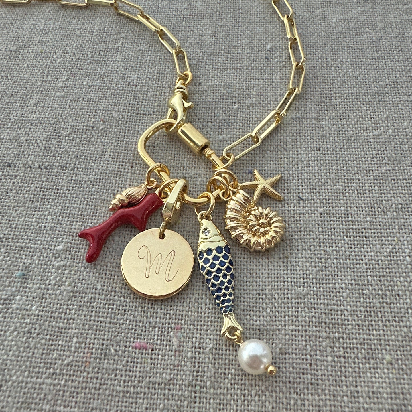 Shore Things Charm Necklace