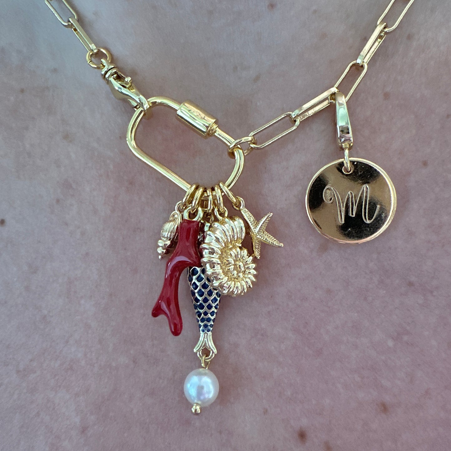 Shore Things Charm Necklace
