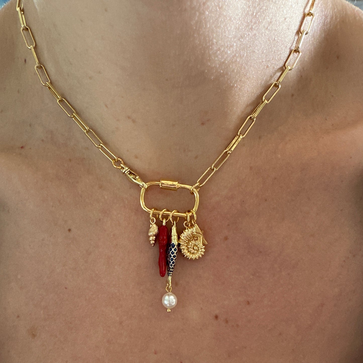 Shore Things Charm Necklace
