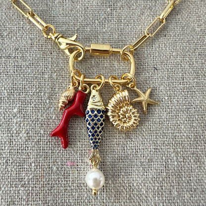 Shore Things Charm Necklace