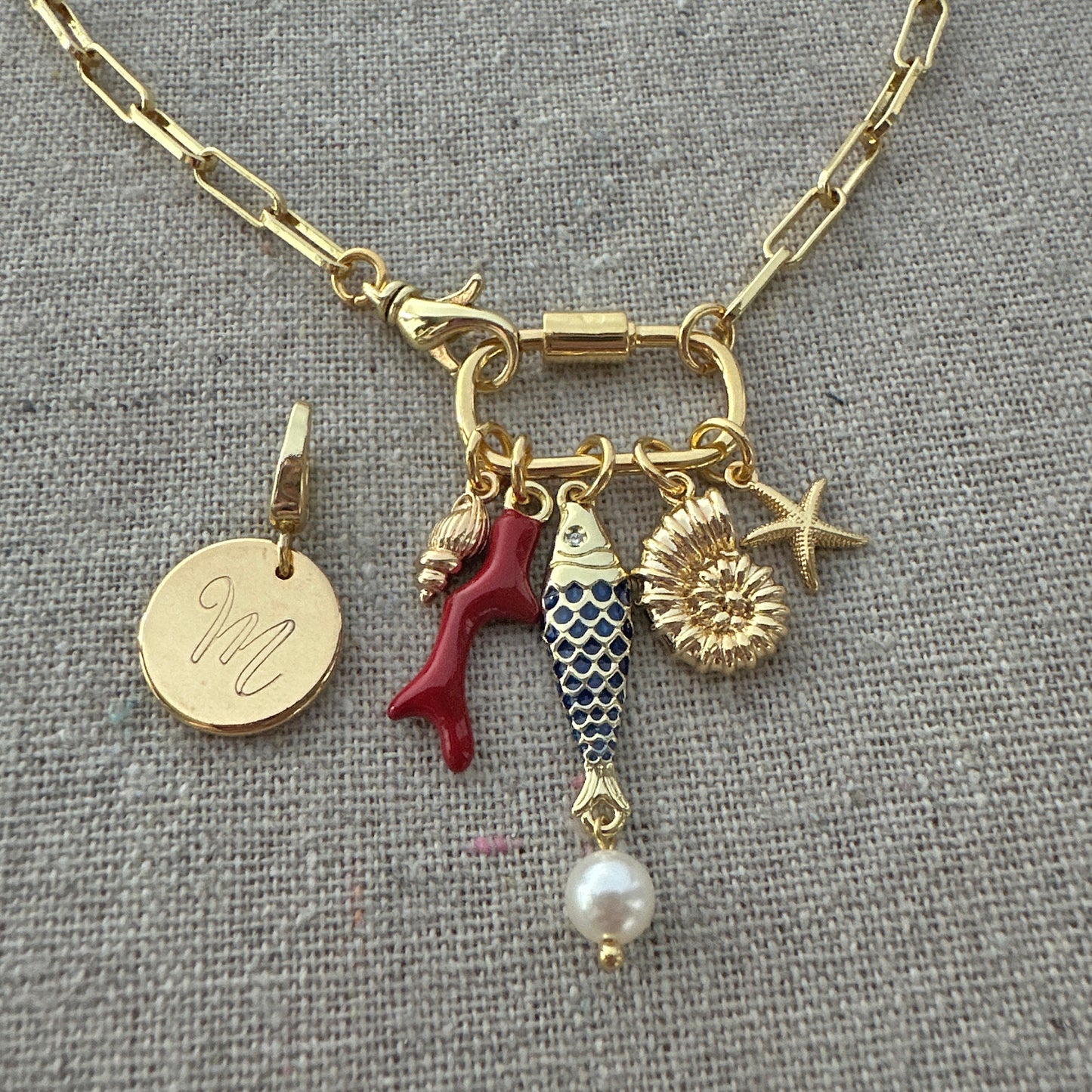 Shore Things Charm Necklace