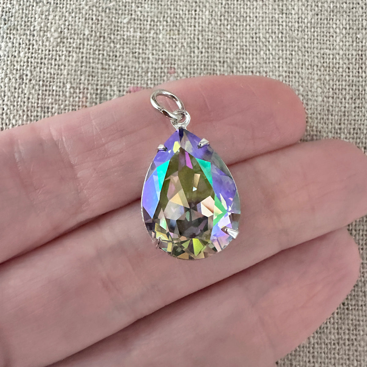 Statement Pear Pendant