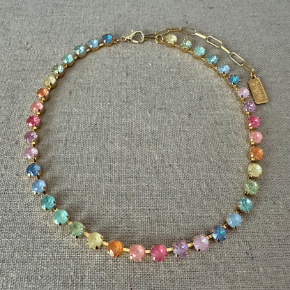 Sunlit Tides Petite Tennis Collar Necklace