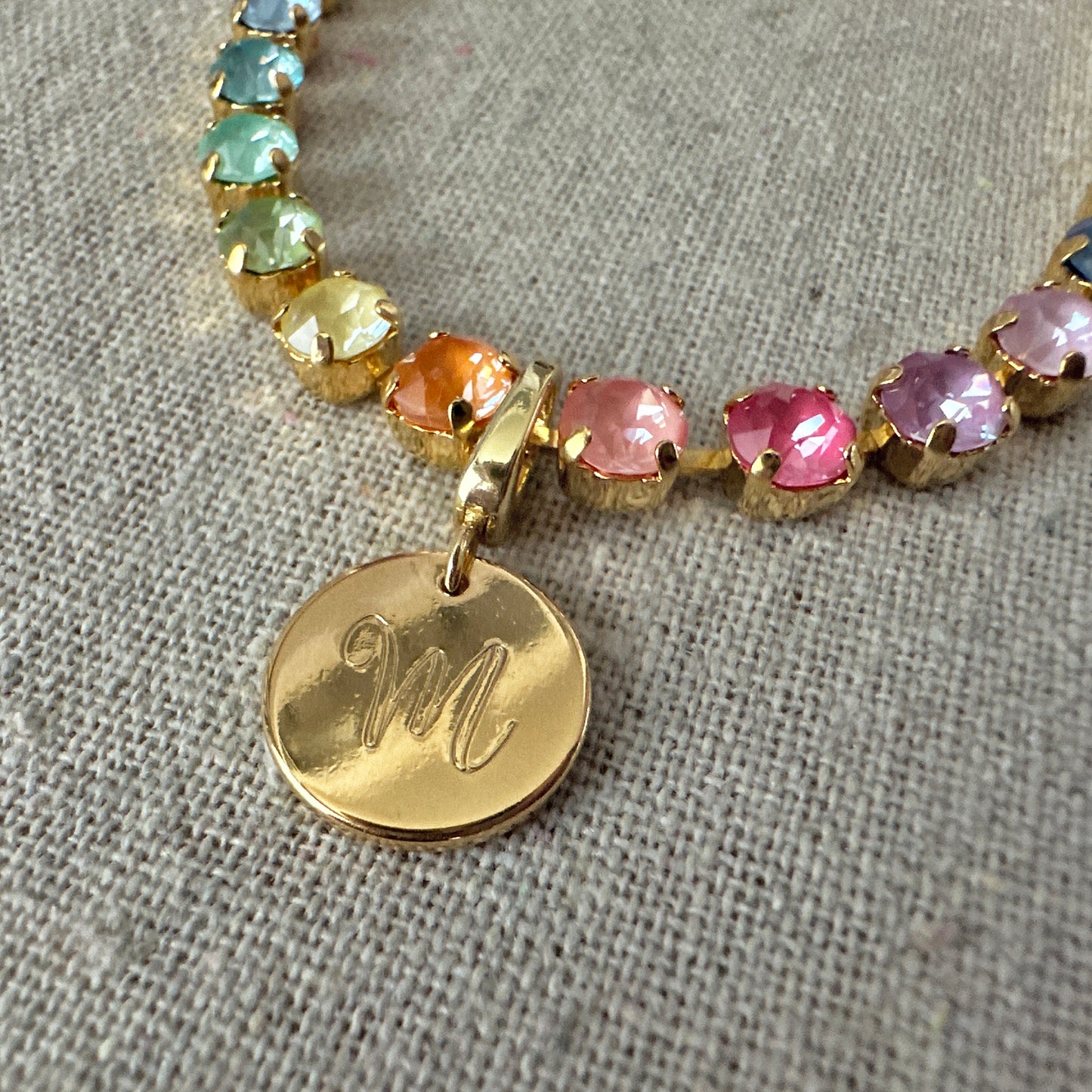 Limon Letter Coin Clip Charm