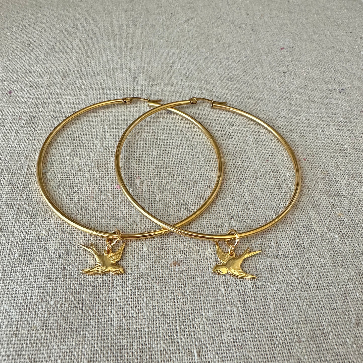 Swooping Swallows Large Hoops