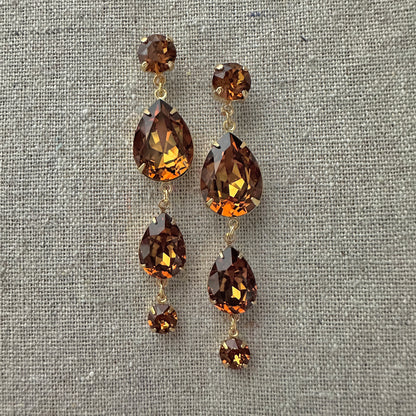 Tiered Cascade Earrings