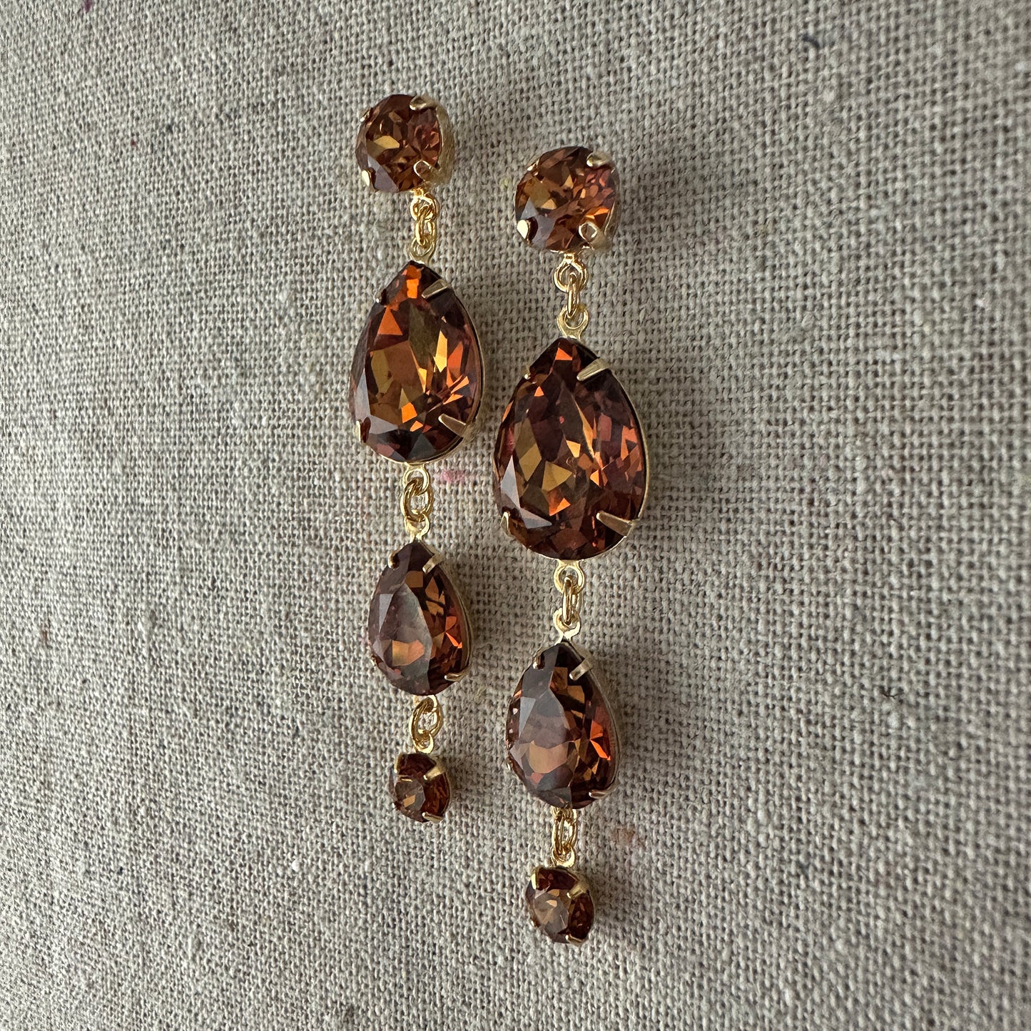 Tiered Cascade Earrings