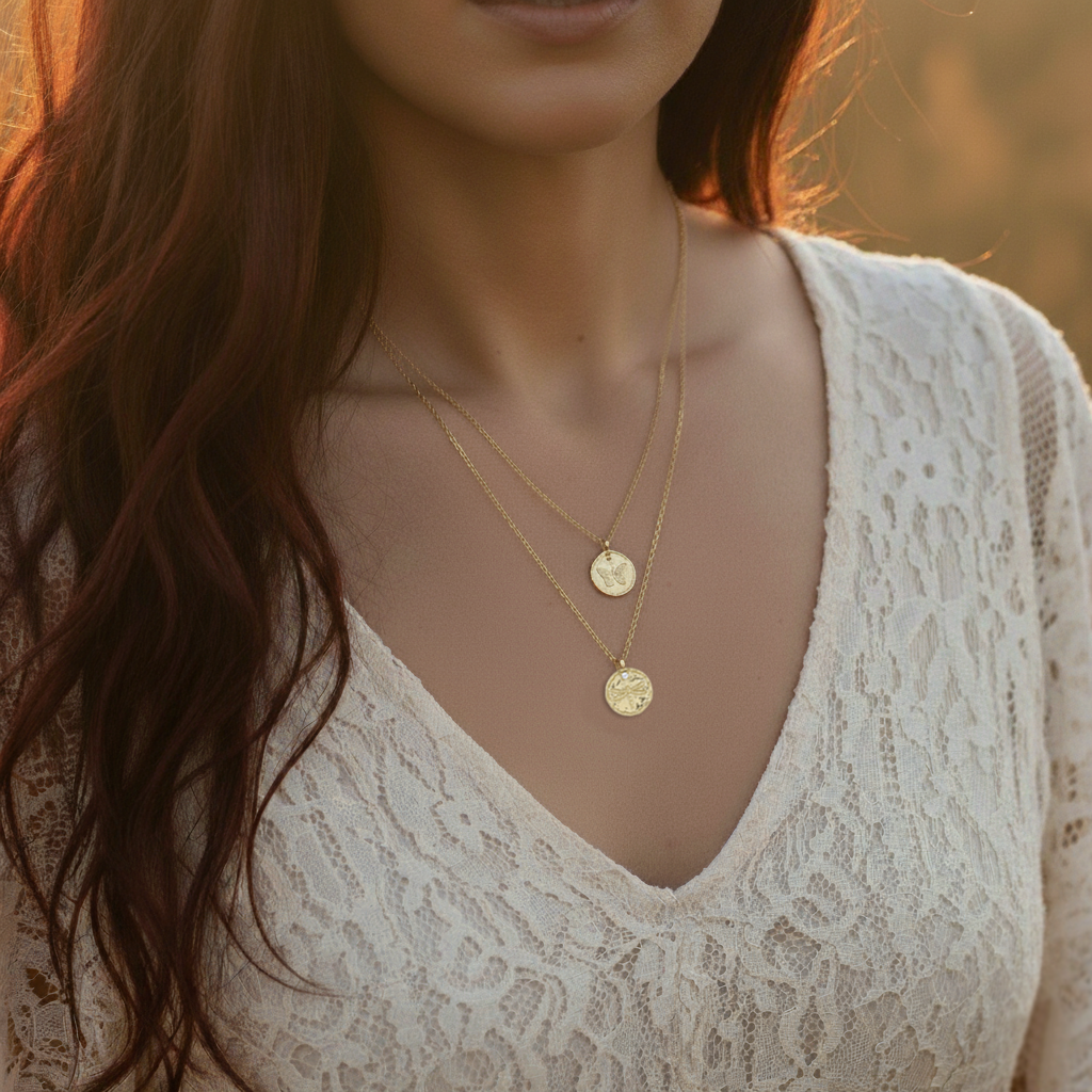 Wild Wonders Wax Seal Insect Necklace • Butterfly or Dragonfly