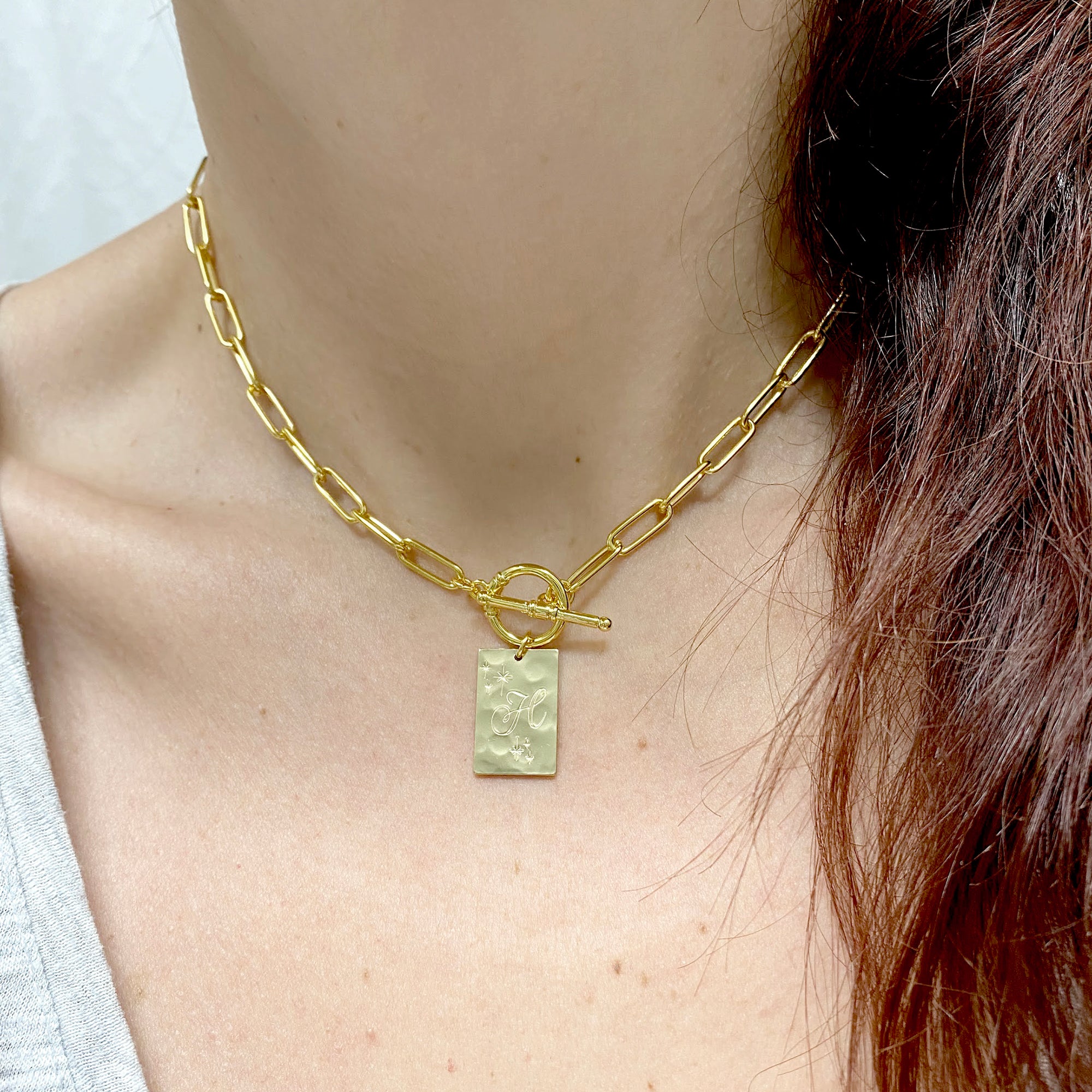 Heart Initial Necklace — Amy Surman