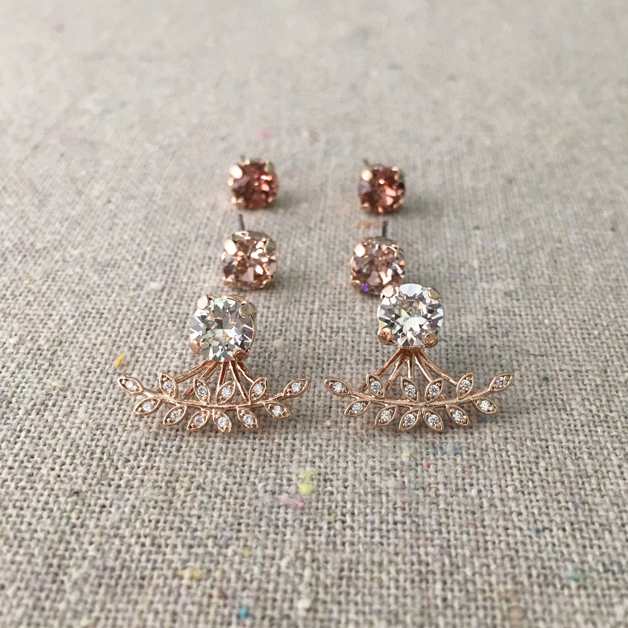 Gold Spike Ear Jacket Earrings, Gold Ear Jackets – AMYO Jewelry