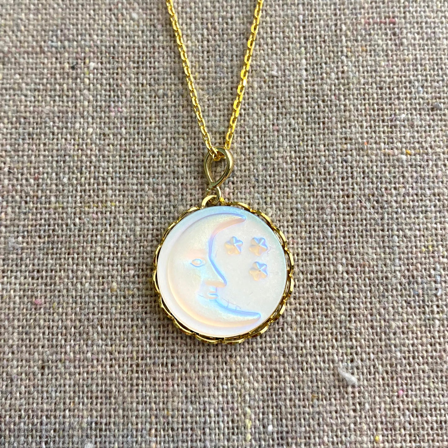 Man on the Moon Necklace