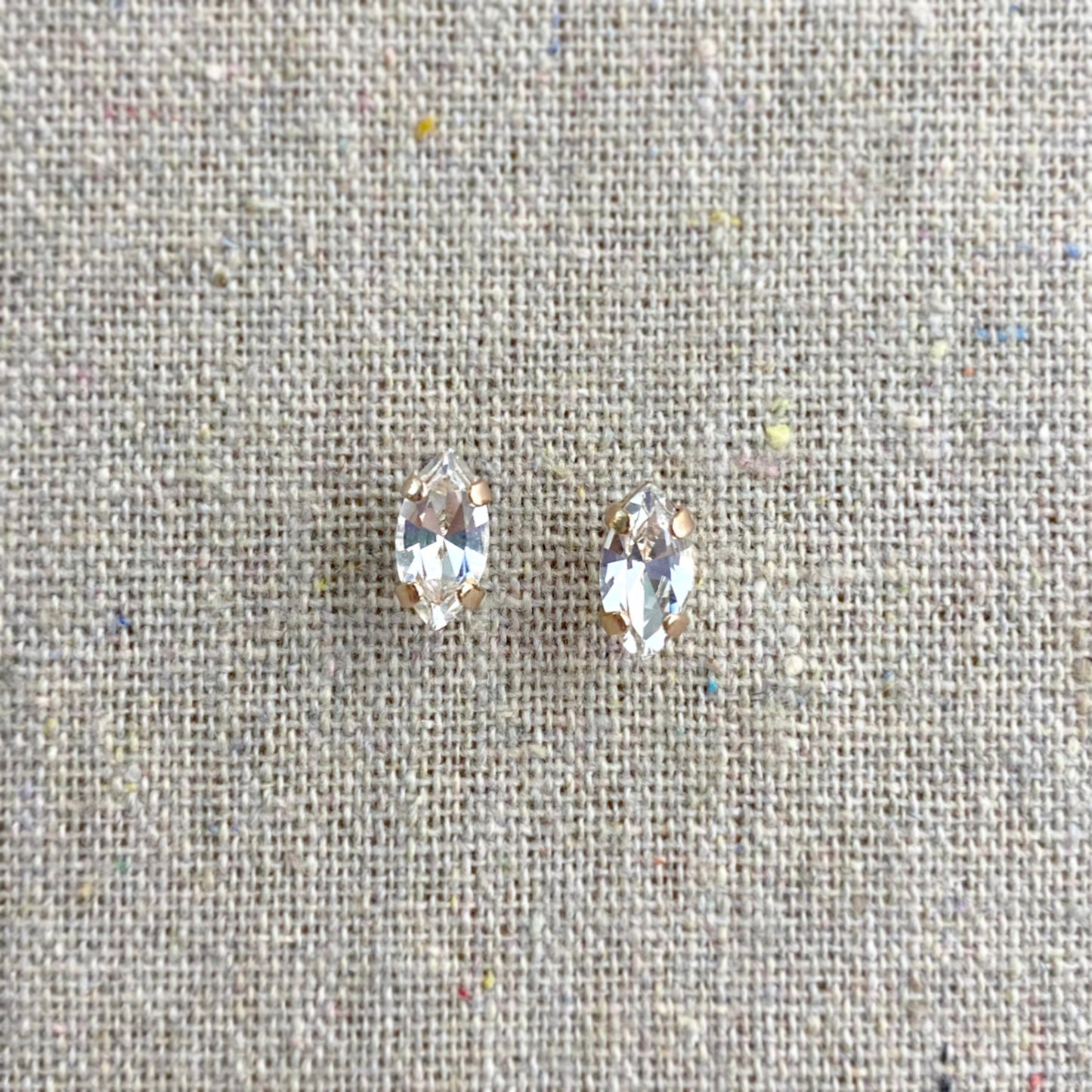Marquise Post Earrings • Medium