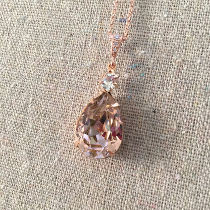 Pear Double Necklace