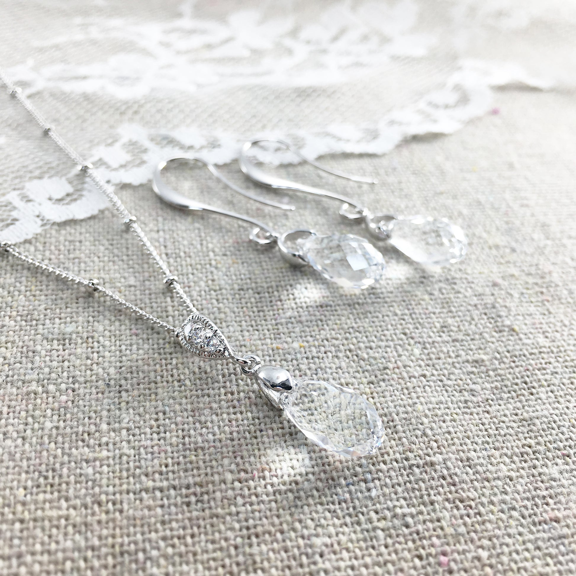 Swarovski Crystal Bridal Jewelry Set