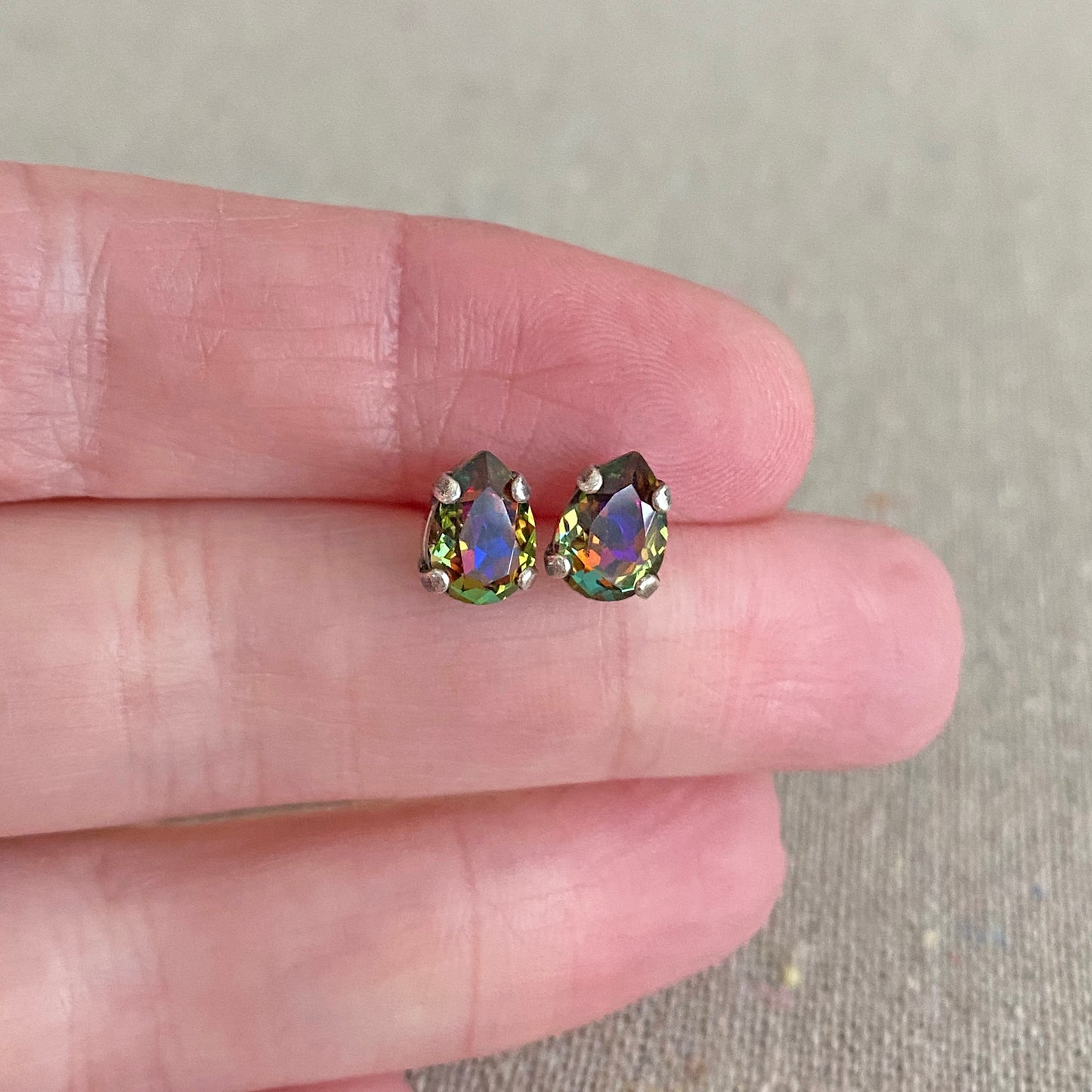 Tinier Pear Post Earrings